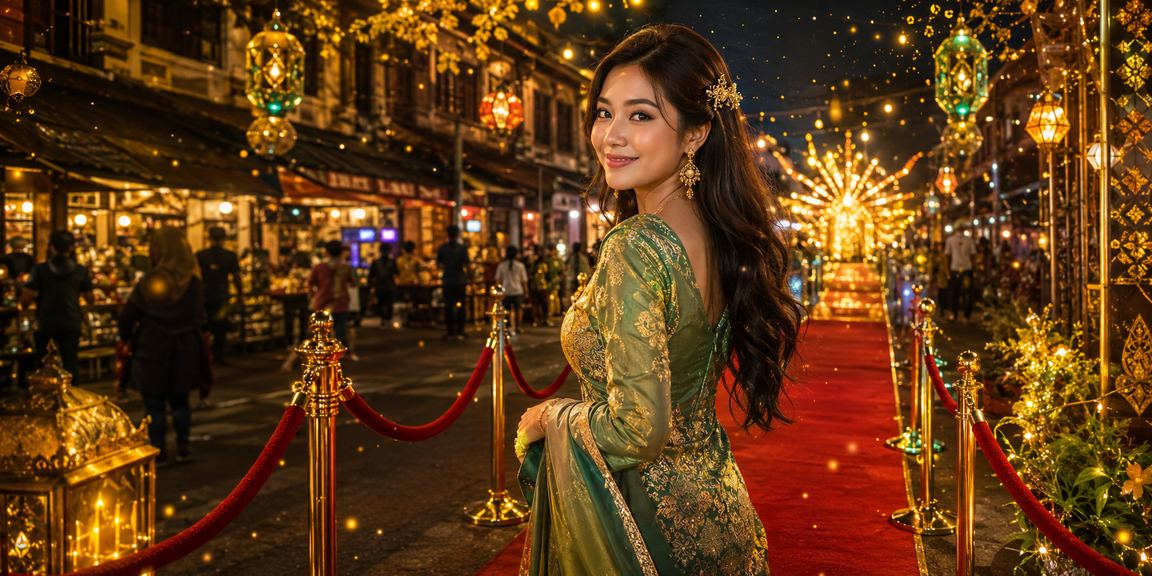 Suasana hiburan Hari Raya di Melaka dengan platform pertaruhan dalam talian